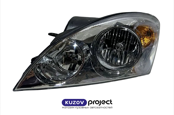 Фара левая под электрический корректор Kia Ceed 2006-2010 (DEPO / Тайвань)